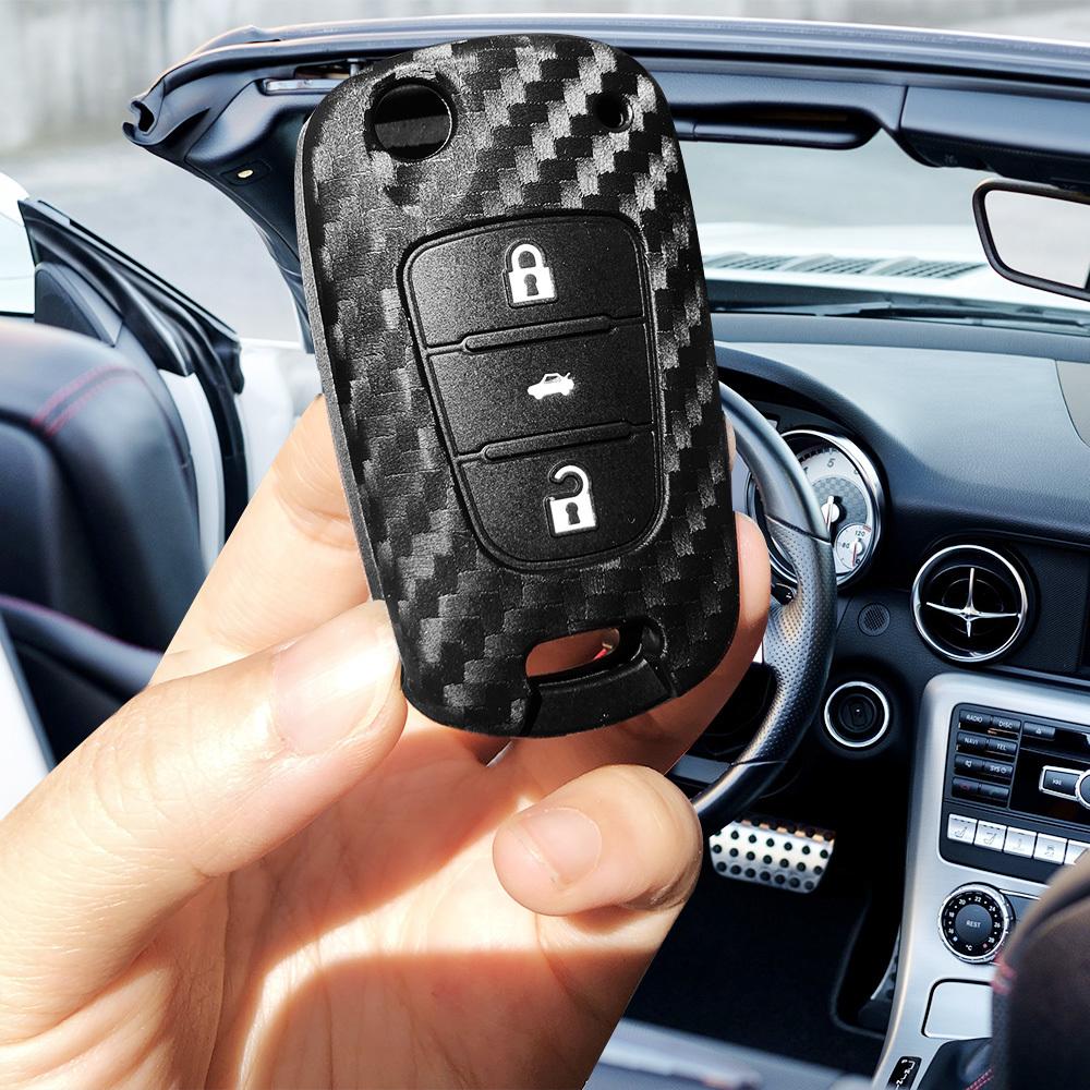 Silicone Key Case Holder For Hyundai I20 Ix35 I30 Accent For Kia  Rio 3 Ceed Soul Sportedge Cover Remote Cap Accessories
