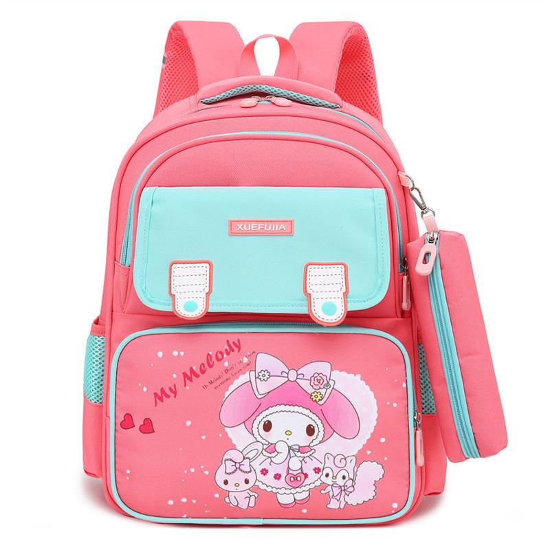 Cute And Fun Cartoon School Bag For Girls And Boys Lightweight Design розы красного