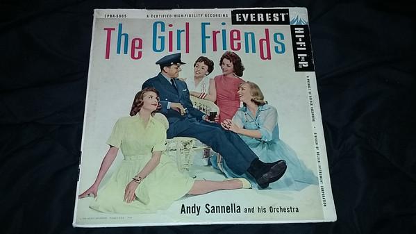 

LP Пластинка ЭНДИ САНЕЛЛА И ЕГО ОРКЕСТР - Подружки LPBR5005 EVEREST 1958 США Джаз Б/У