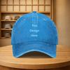 Vintage You Design Here Baseball Cap Unisex Adjustable Snapback Hat Multiple Colors
