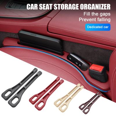 1/2Pcs Car Seat Gap Filler Organizer Easy To Install Universal Fit Car SUV Truck Multifunctional Seat Side Gap Fillers