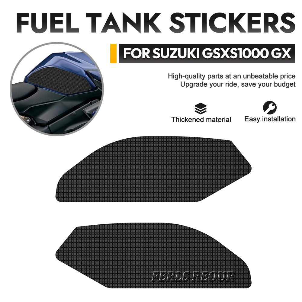 For suzuki GSXS1000 2015 - 2025 motorcycle sticker Side Fuel Tank pad Tank Pads Protector Stickers Knee Grip Traction Pad