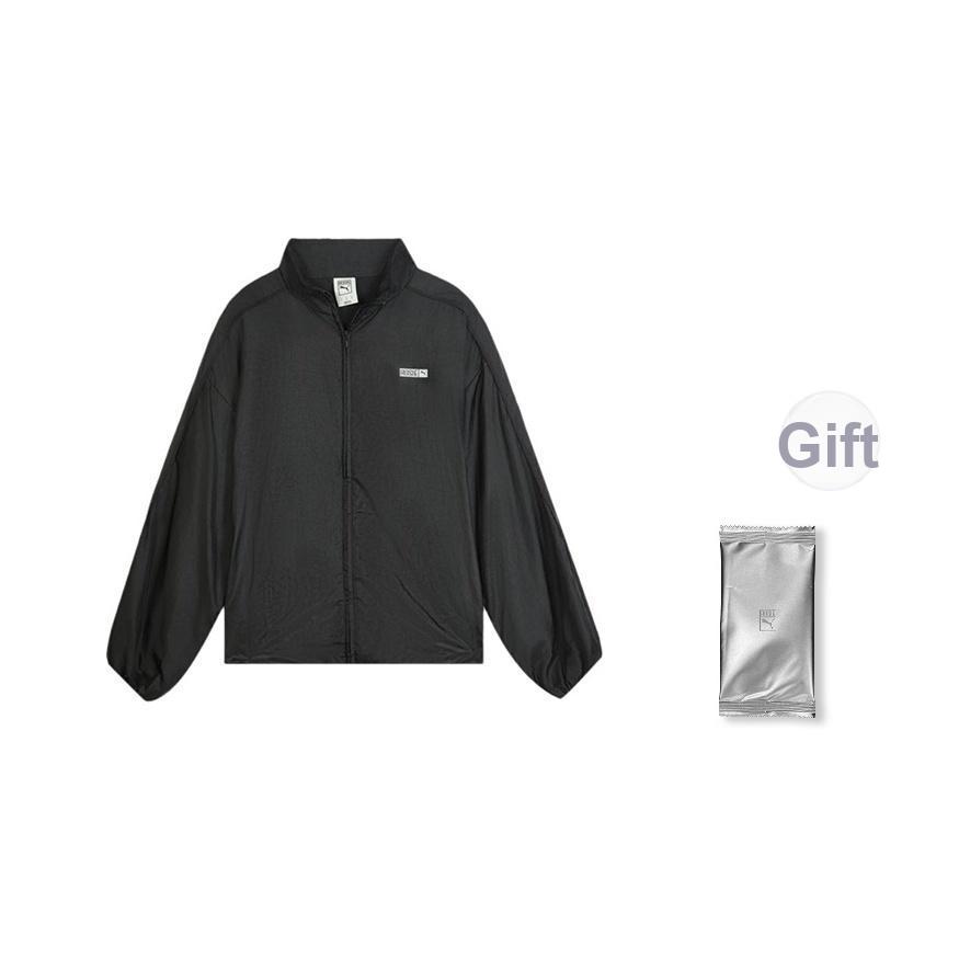 Puma X Rosé Collaboration T7 Loose Comfortable Stand Collar Drop Shoulder Long Sleeve Jacket Men Jacket 633793_01