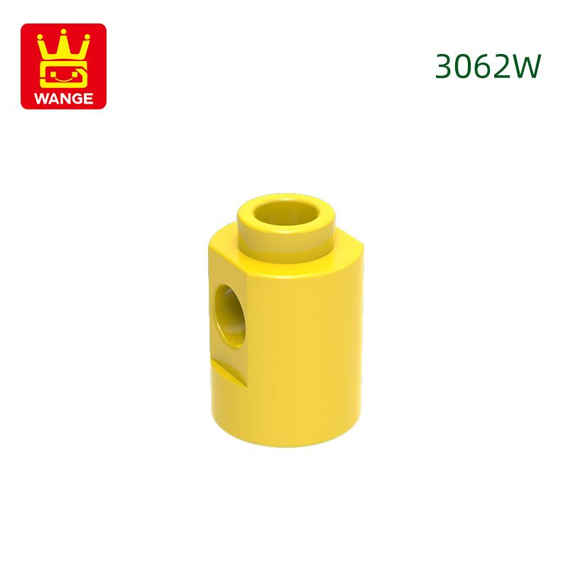 Non-Toxic 347Pcs/Lot 3062W Round Pillar With Hole Building Blocks Moc Construction Accessories Compatible With Brick Children Toys Gift