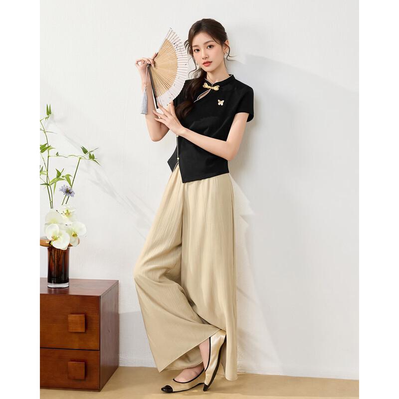 IEF New Chinese Style Elegant Two-Piece Set