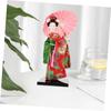 Alasum Japanese Dancing Maiko Geisha Doll Oriental Japanese Style Souvenir Doll, Model, Doll, Decorative, Geisha, Maiko,