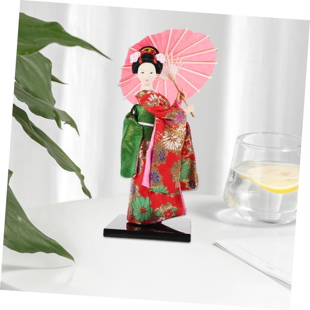 Alasum Japanese Dancing Maiko Geisha Doll Oriental Japanese Style Souvenir Doll, Model, Doll, Decorative, Geisha, Maiko,