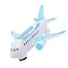 Brinquedo Modelo de Avião Fácil de Montar com Luzes Brilhantes Multicoloridas Estimulando a Criatividade Para Crianças Brincadeira Educacional Multicolor