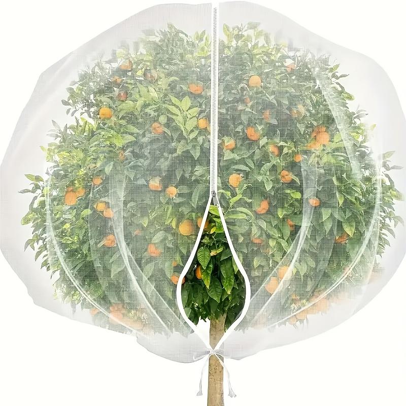 Fruit Tree Protection Netting Zippered Professional Bird and Insect Protection for Fruits and Vegetables Reusable Orchard Netting