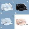 Y2k Cat Ear Beret Hat Soft Cute Anime Style For Casual Wear