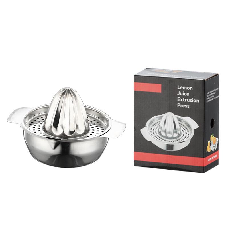 

Portable Stainless Steel Manual Citrus Juicer