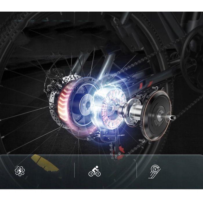 Veículo elétrico - SAMEBIKE - RS-A01Homens - 560W - 36V/15Ah - 35 km/h - 90 km de autonomia