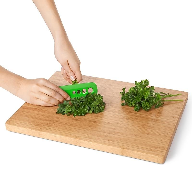 1Pc Vegetable Herb Remover Vegetable Leaf Comb Household Kitchen Multifunctional Gadgets Cooking Portable Kitchen Gadgets