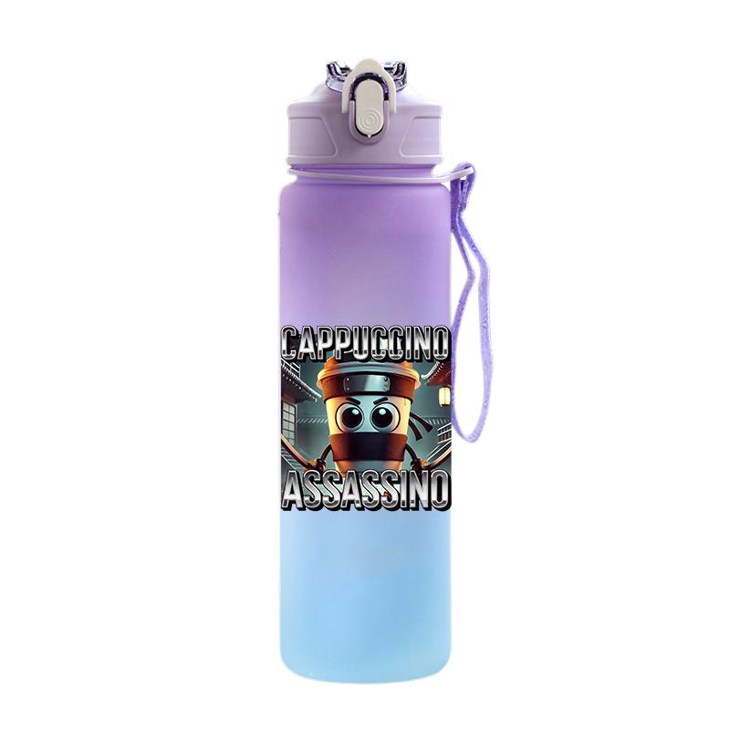 Tuang Tuang Tuang Printed 750Ml Water Bottle Anime Cartoon Large Capacity Drinking Cup Portable Outdoor Sports Water Cup Children Gift