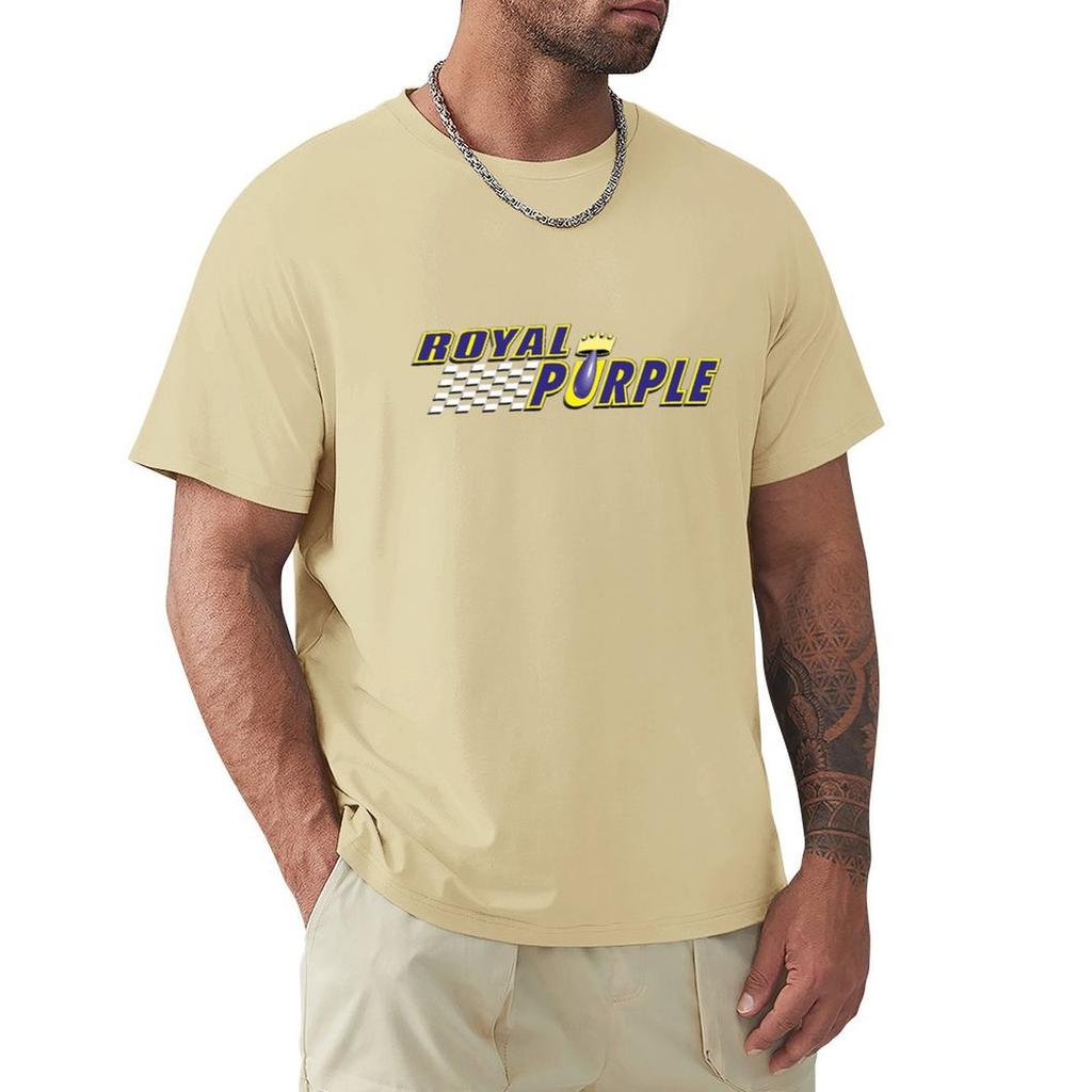 Royal Purple Oil T-Shirt Basketball Graphic Tees Cheap Stuff Men Workout Shirt