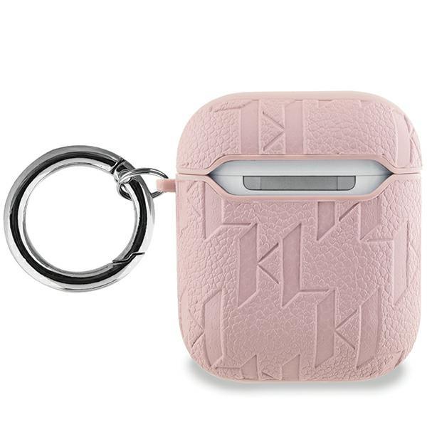 Karl Lagerfeld Kla2Pgkipp Airpods 1/2 Cover Pink/Pink Monogram Karl Head
