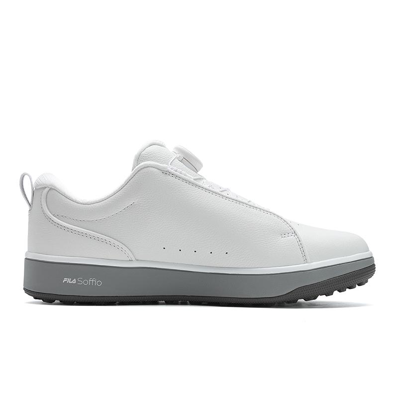 New FILA GF 1911 Trainer Low Top Golf Shoes Men's White Gray A12M521701FBL