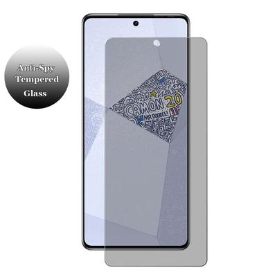 Tecno Camon 20 18 19 Neo Pro Premier Anti Spy Anti Gözetleme Gizlilik Koruma Temperli Cam Ekran Koruyucu Film