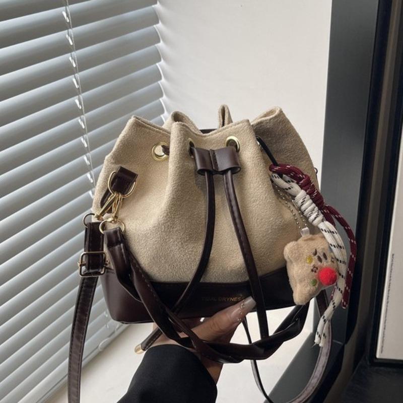 Damenhandtasche neu vielseitig verdreht tragbare Beuteltasche Pendler Mode Retro Umhängetasche