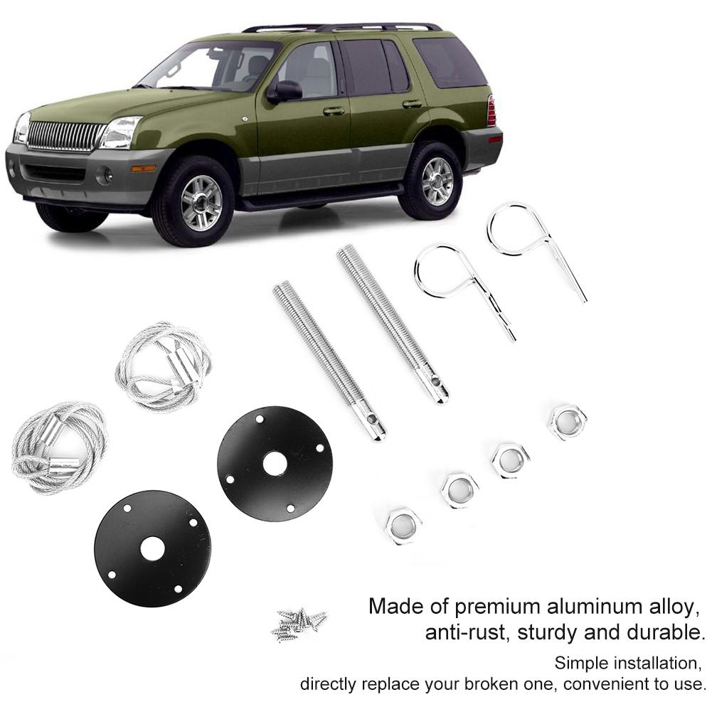 Universal Racing Sport Hair Pin Style Hood Pin Locking Kit