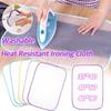 2Pcs Ironing Board Covers Ironing Cloth Protect Garment Iron Clothes Heat Resistant Ironing Protective Insulation Pad