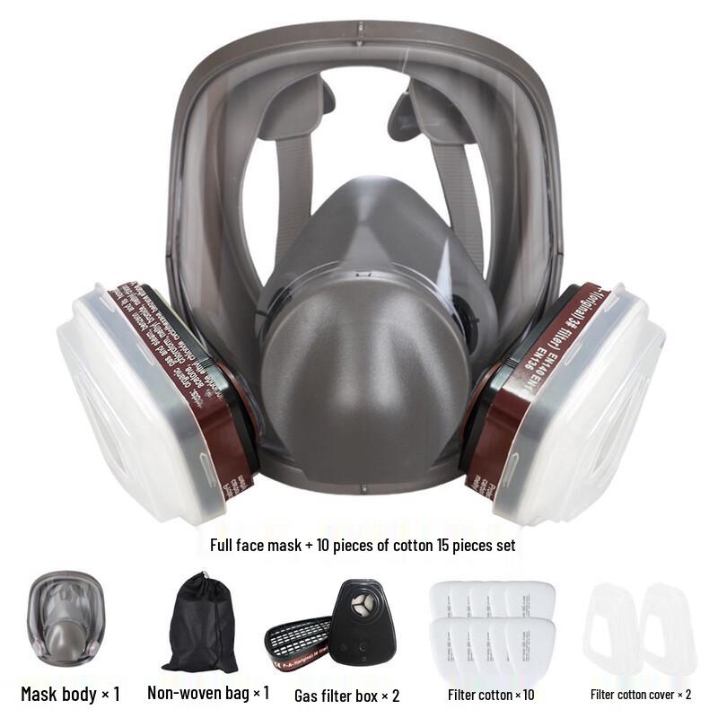 DAXTE Reusable Respirator Mask Set