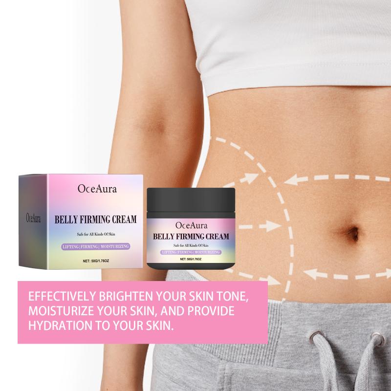 Bauchstraffende Creme zur Reduzierung von Beinen und Taille Straffende Massagemaske für Frauen Tägliche Anwendung