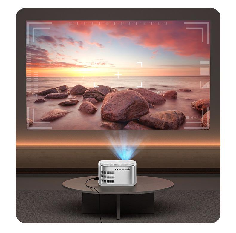 Germany 2026 4K Home Projector with Phone Screen Mirroring for Home Theater and Office Use