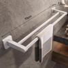 Handun Space Aluminum Double Towel Bar