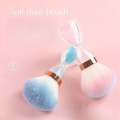 Hourglass Nail Art Dust Brush Small Waist Loose Powder Brush Beauty Tools Nail Art Dust Brush Blush Brush Makeup Brush