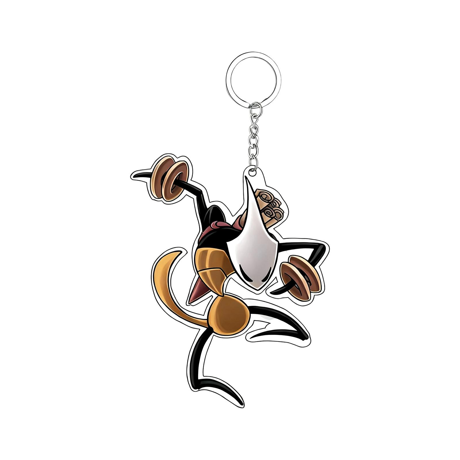 

Silk Song Keychain Green Troupe Acrylic Keychain Pendant One Size