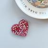 Sequin Glitter Love Magnetic Paste Mobile Phone Airbag Bracket Heart Ring Niche Girl Decoration