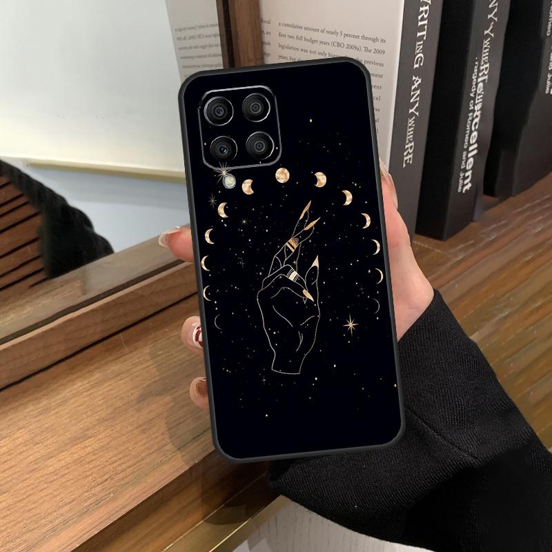 Wahrsagerei Mond Sterne Hände Kunst Hülle Für Samsung Galaxy M13 M53 M51 M31 M11 M14 M34 M54 M12 M32 M52 M16 M36 M56 M15 M35 M55