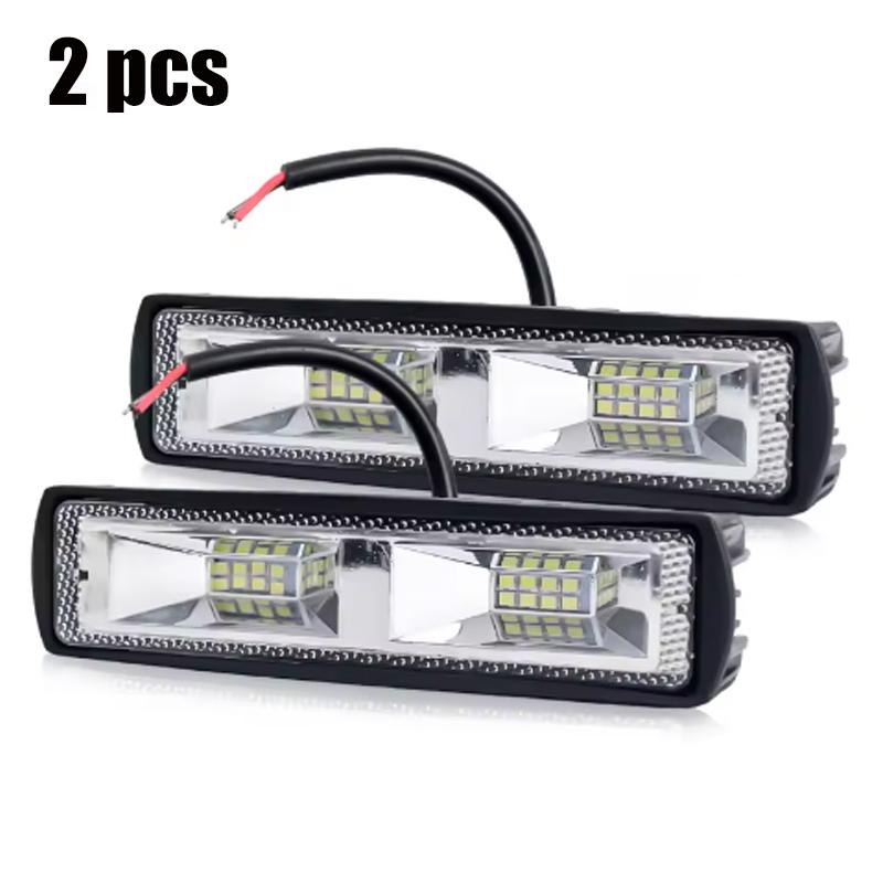 LED Headlights 12-24V For Auto Motorcycle Truck Boat Tractor Trailer Offroad Working Light 48W LED Work Light Spotlight