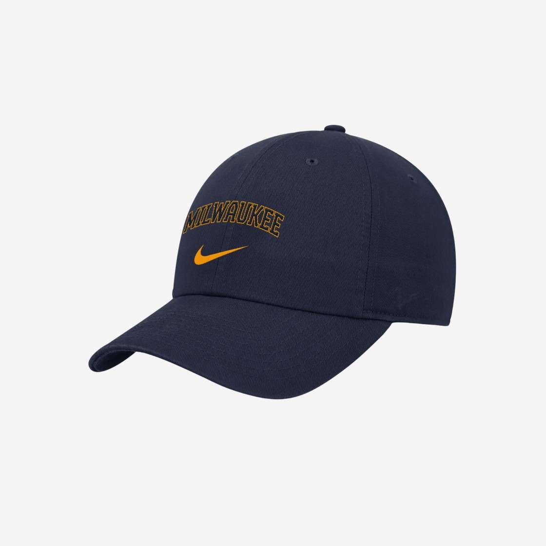 

Регулируемая кепка Nike Heritage 86 Wordmark Swoosh MLB Milwaukee Brewers Темно-синяя NK1241SMZB-WM0