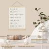 WUCHJ Psalm 61:2 Christian Wall Art Poster, pirational Christian Wall Decor, When My Heart is Overwhelmed Bible Verses Canvas Prints Artwork for Home