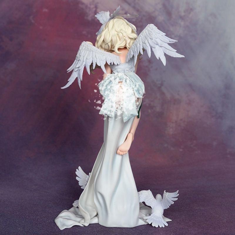 1/6 Scale Little Angel Ariel Figure- Cute & Sexy Bicolor Anime Girl Statue, Desktop Decoration Collectible Premium Version Gift