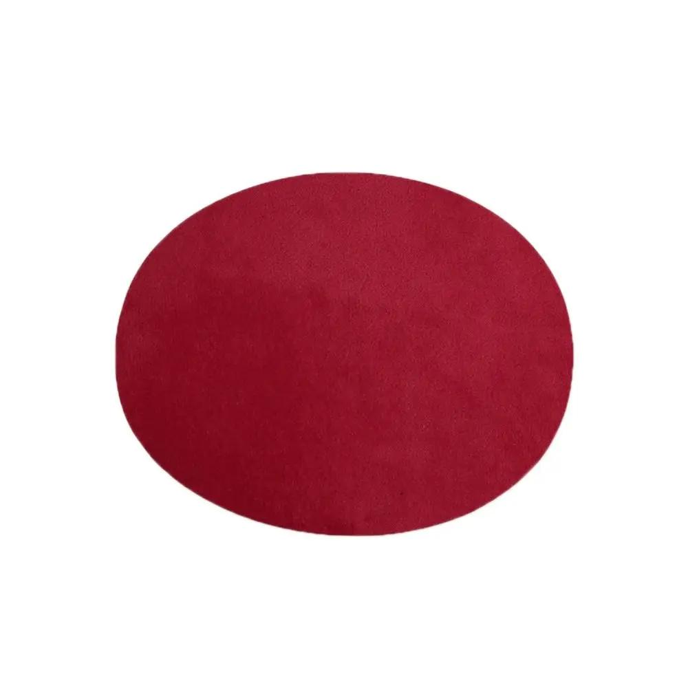 DIY Wildleder Wildleder Stoffflicken Oval Aufbügelbar Ellbogenflicken Reparaturabzeichen Jacke Oberteile