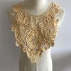 Gold I Bead Embroidery Embroidery Collar Sewing Lace Decoration Matching Dress Cheongsam Clothing Collar Accessories