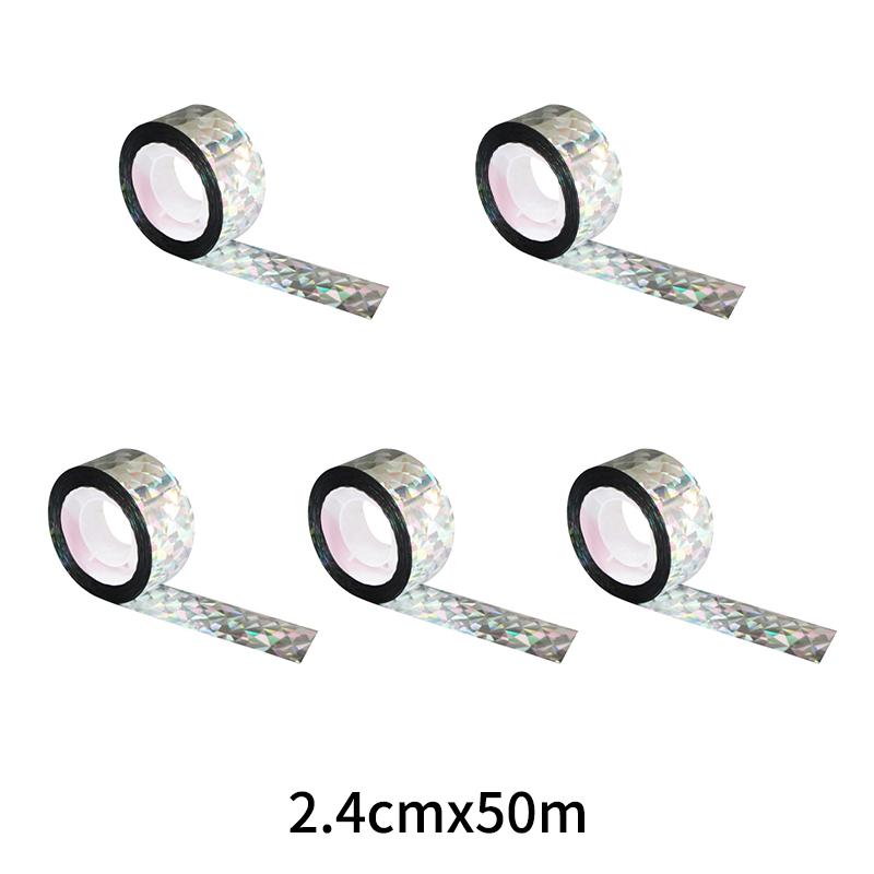 Scare Pigeon Reflective Tape Bird Repellent Balcony Bird Deterrent Tape Home Garden Anti-Bird Gardening Supplies Outdoor Orchard