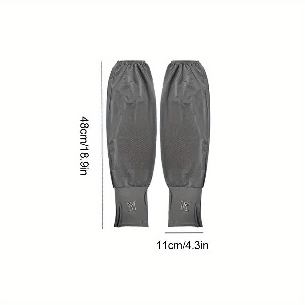 Men Long Half Finger Gloves Arm Sleeves Sun UV Protection Ice Cool Arm Cover For Cycling Fishing Climbing Sport