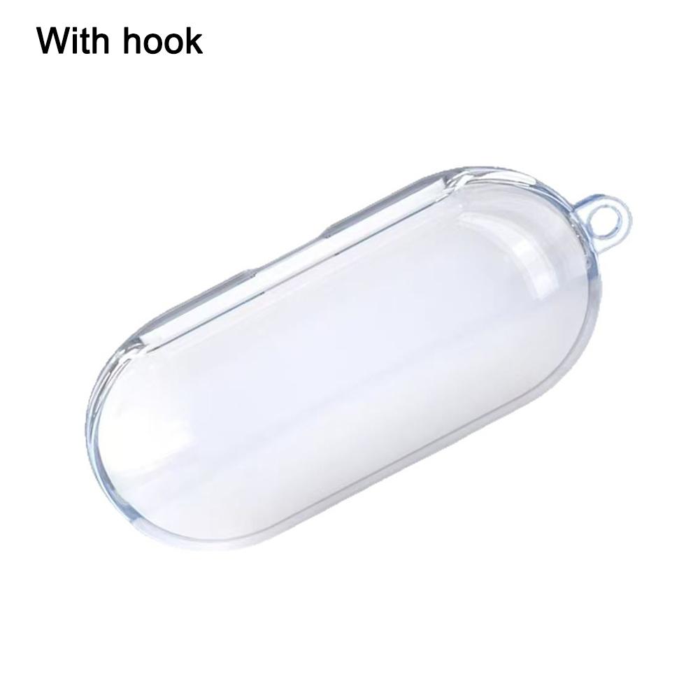 Transparent Case For Sony WF-C510 Case Cover Clear with Earbuds Case Protective Carabiner TPU S U8E1