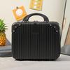 14-Inch Retro Makeup Case: Cute, Portable Travel Storage for Women and Students
