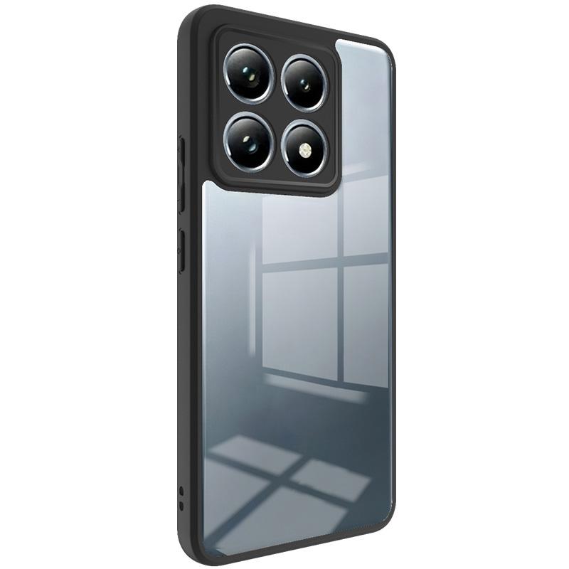 

For Xiaomi 14T Pro Clear Case TPU+PC Phone Cover Reinforced Corners Style A