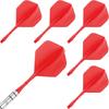 CyeeLife 6-pack Integrated Dart Flights and Shafts, One-piece Accessories 2BA&CF01