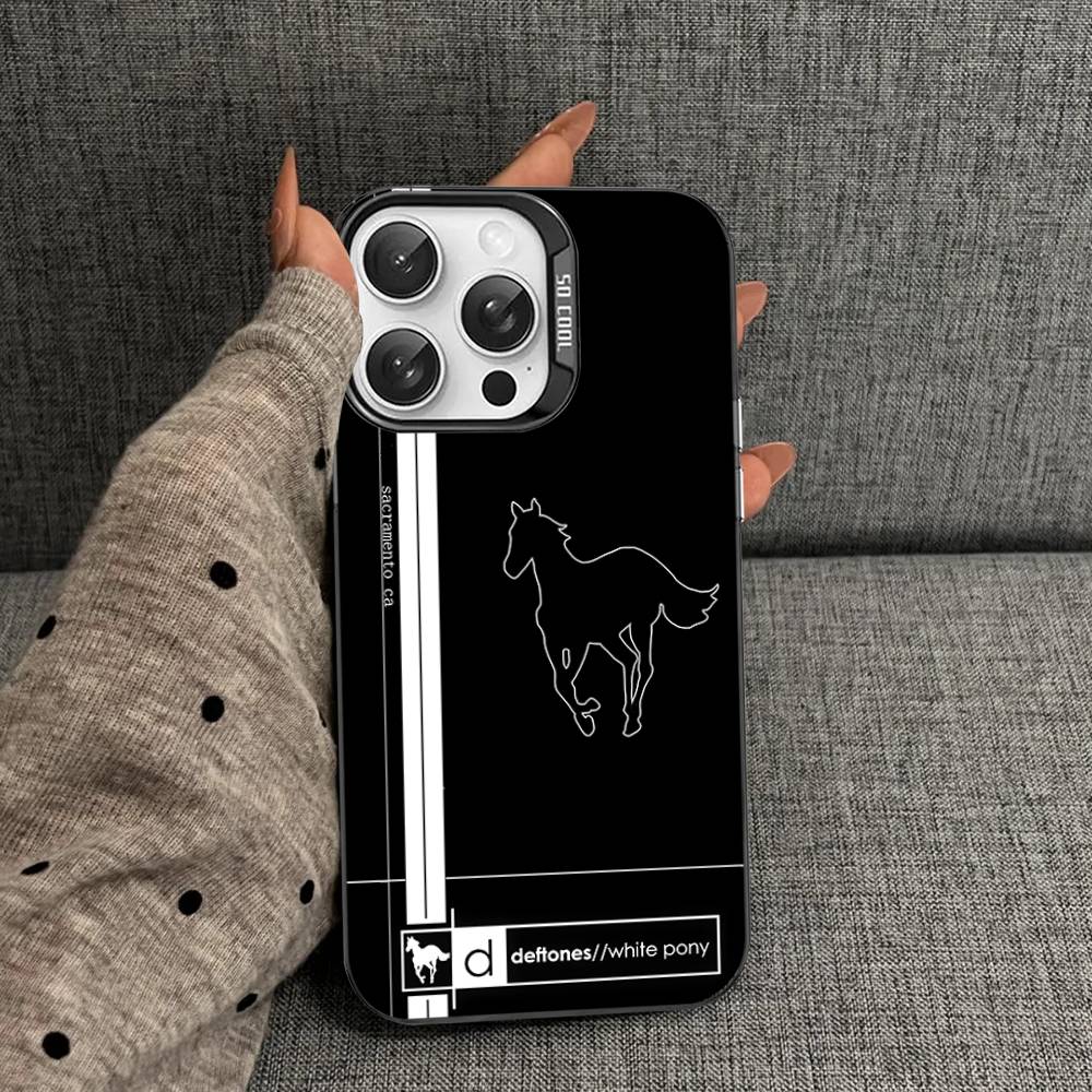 

D-Deftones Band Colorful Phone Case For IPhone 17 16 15 14 13 12 11 Pro Max Plus Matte Cover iPhone 15 pro