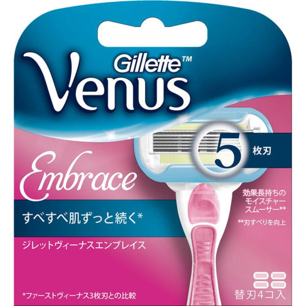

Gillette Venus Сменные лезвия Gillette Venus Embrace 5, 4 шт.