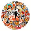 Basketball Graffiti Stickers Cool Sports Decals for Laptops Water Bottles and DIY Projects Perfect for Basketball Fans and Kids