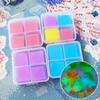 48/32PCS Storage Container Box Luminous Painting Clay Wax Cross Stitch Diamond Wax Tool