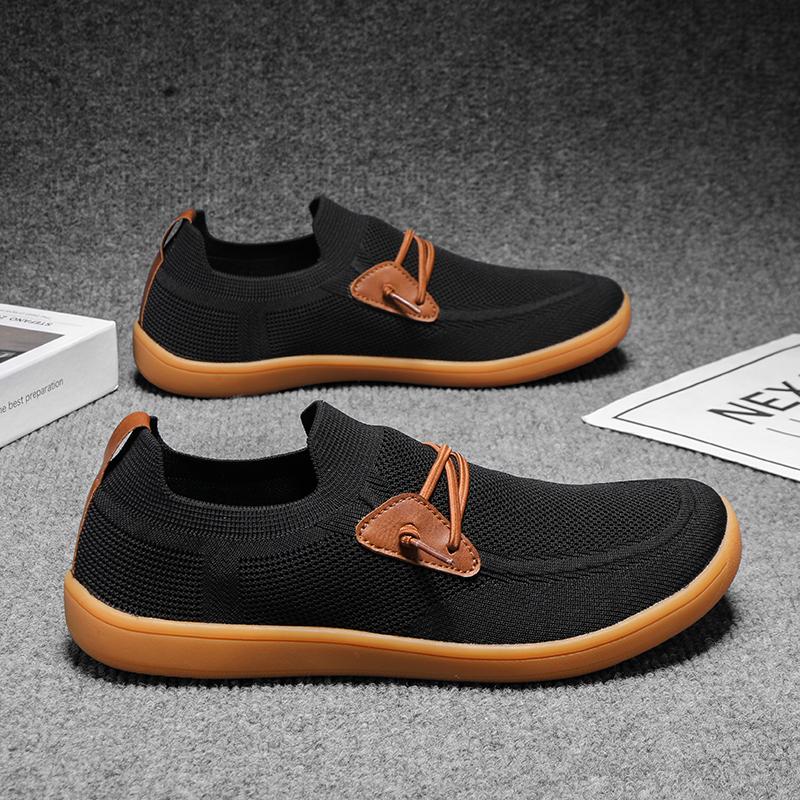 

Wide Toe Box Shoes Men Barefoot Mesh Shoes Minimalist Zero Drop Casual Flat Sneakers For Wide Foot Plus Big Size 50 51 52 53 54 48